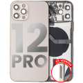 Back Housing W/ Small Components Pre-Installed Compatible For iPhone 12 Pro (US Version) (Used OEM Pull: Grade C) (Gold)