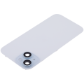 Back Glass With Steel Plate With Wireless NFC Charging MagSafe Magnet & Flashlight Flex Compatible For iPhone 15 (Used OEM Pull: Grade A) (Blue)