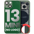 Back Housing W/ Small Components Pre-Installed Compatible For iPhone 13 Mini (No Logo) (Aftermarket Plus) (US Version) (Green)