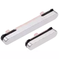 Hard Buttons (Power / Volume) Compatible For Samsung Galaxy S24 5G / 24 Plus 5G (Premium) (Marble Grey)