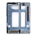 Mid-Frame Housing Compatible For Samsung Galaxy S10 Plus (With Small Parts) (Prism Blue) 
